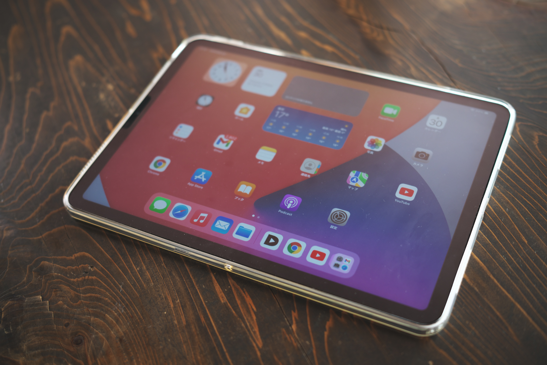iPad Air 4 用ケース LASTE iPad Air 2020 第四世代 10.9インチ カバー【2020秋NEWモデル】装着例：前面側