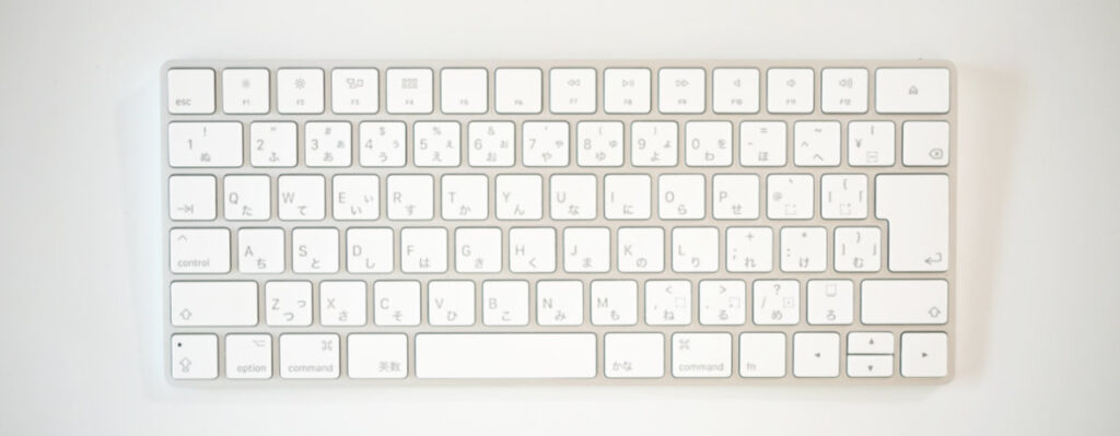 JIS 日本語配列 Apple Magic Keyboard